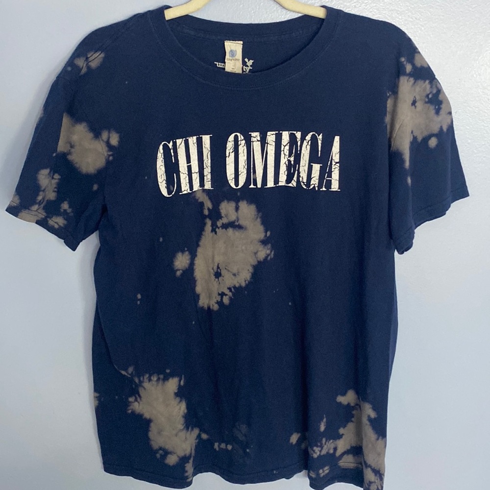 Chi O tie dye shirt